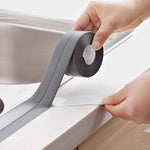 Durable Kitchen Bathroom Self Adhesive Wall Seal Ring Tape WC Waterproof 3.2M * 38MM